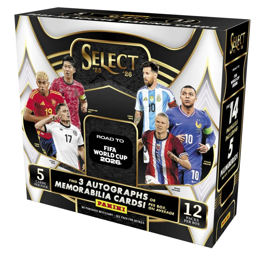 2025/26 Panini Select Road to the World Cup hobby box