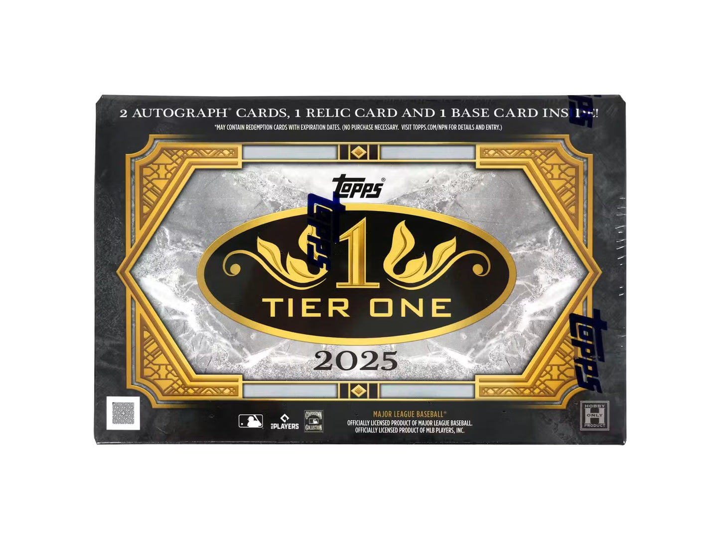2025 Topps Tier One Baseball Hobby Box (3 hits per box) (presale)