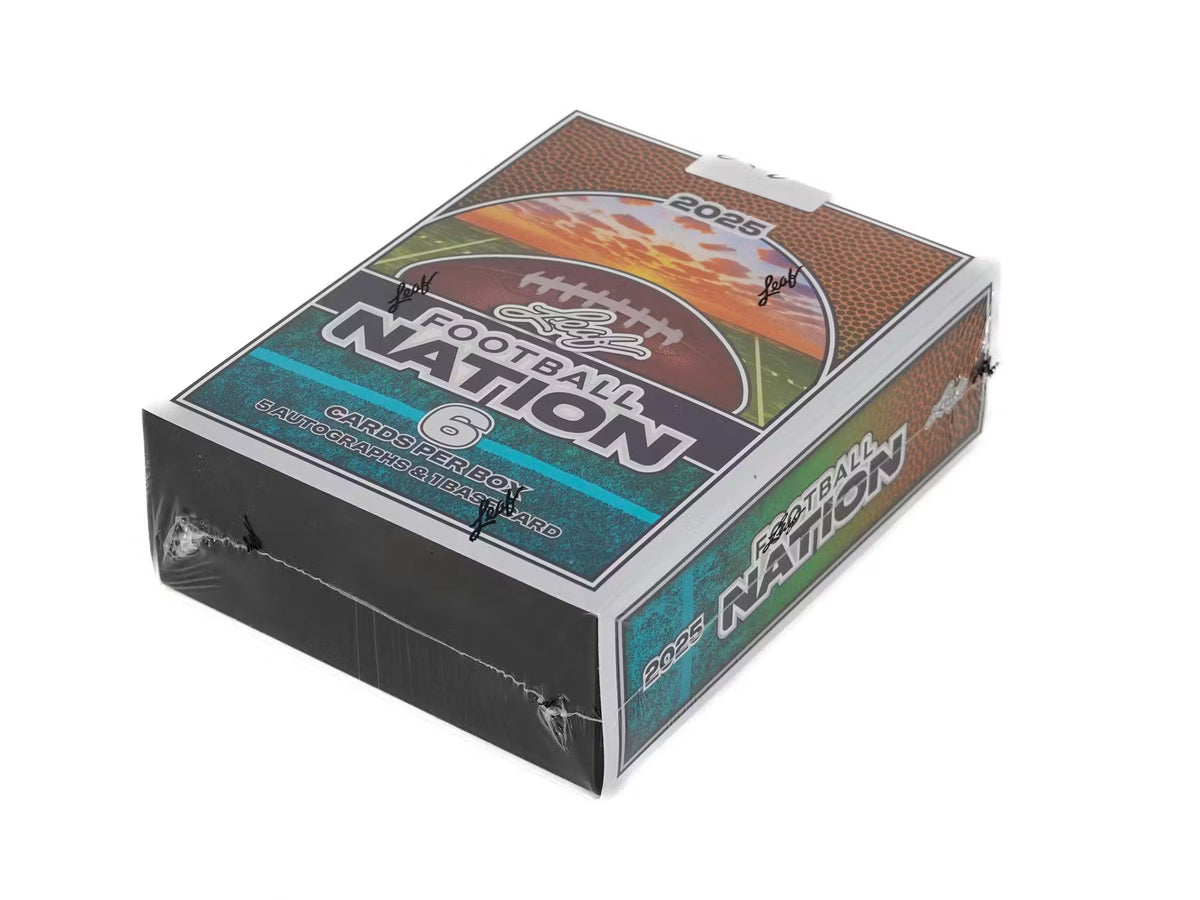 2025 Leaf Football Nation Hobby Box