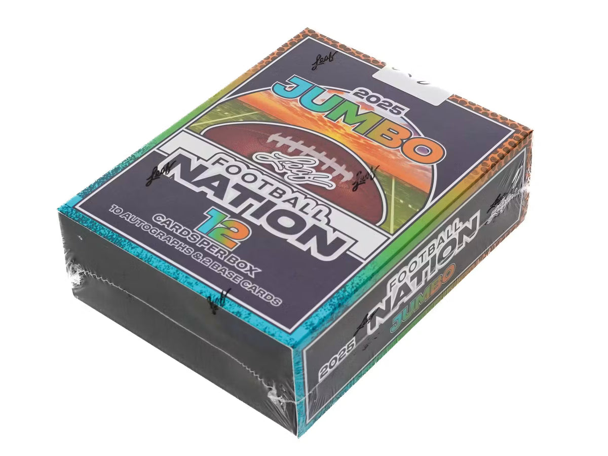 2025 Leaf Football Nation Hobby Jumbo Box