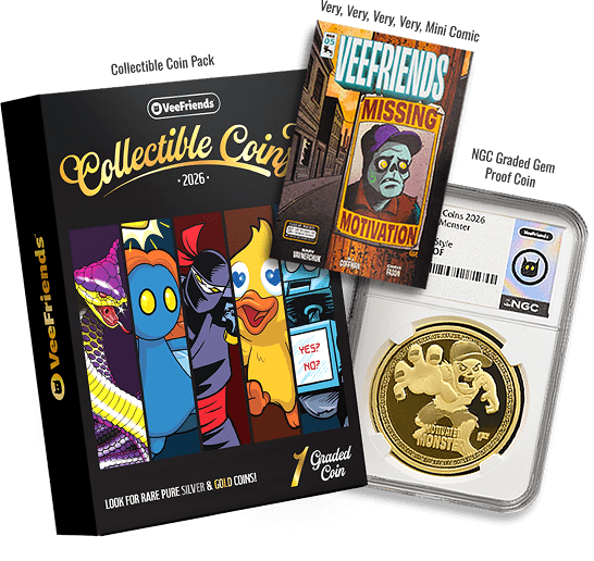 VEEFRIENDS Collectible Coin pack
