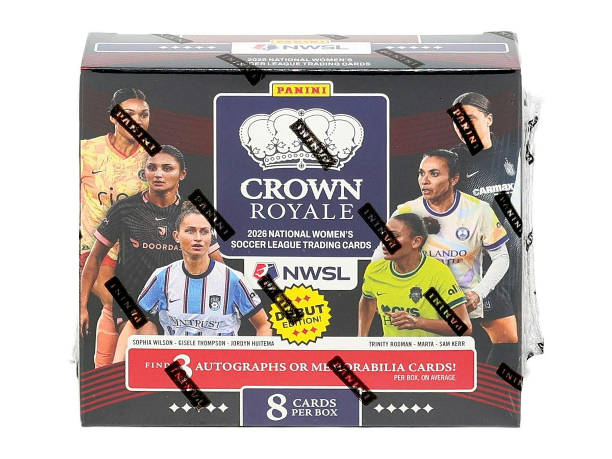2026 Panini Crown Royale NWSL Soccer Hobby Box