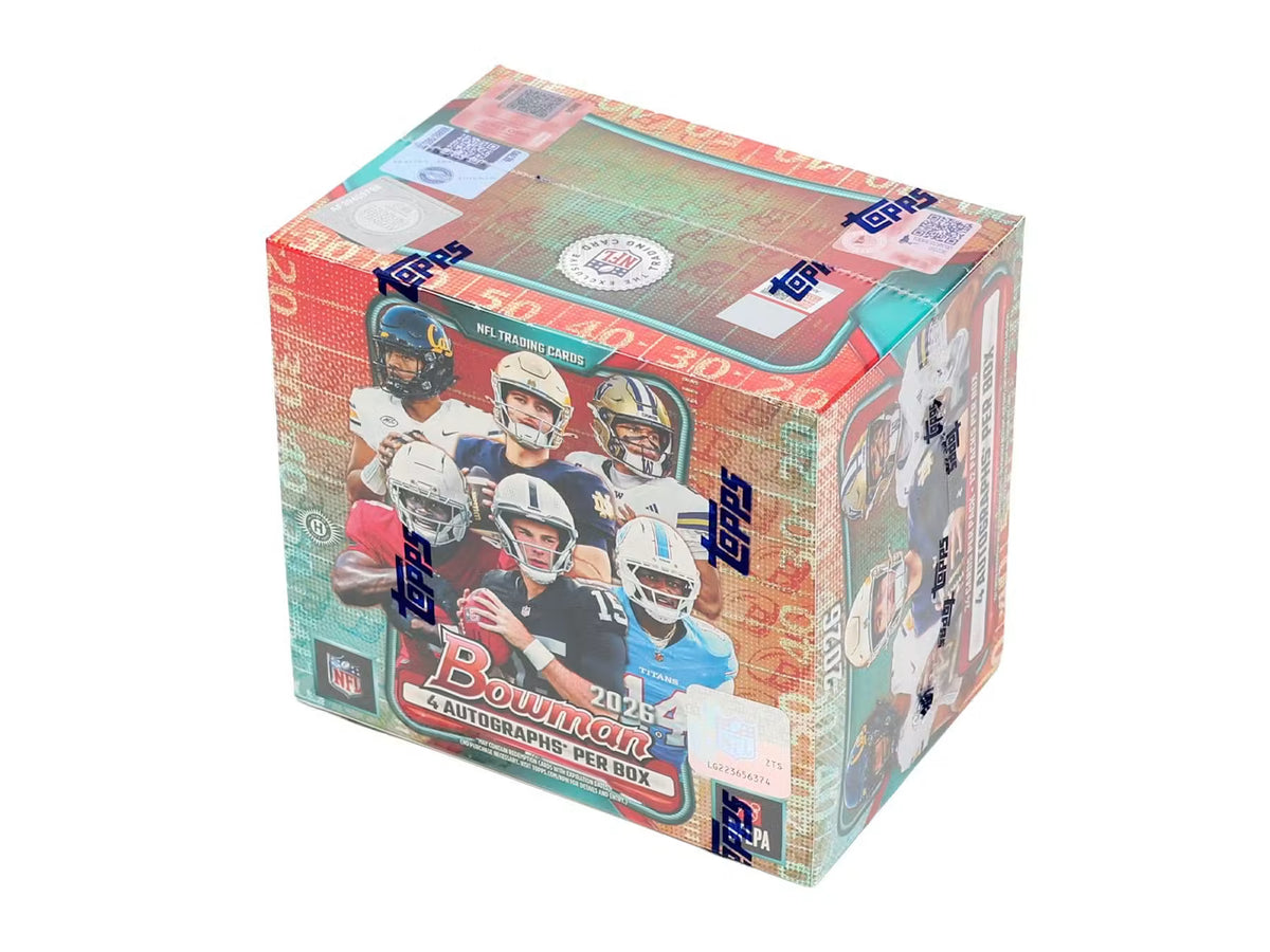 2026 Bowman Football Hobby Jumbo Box