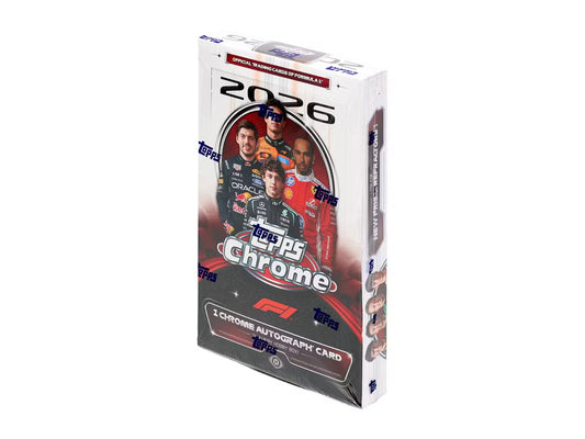 2026 Topps Chrome F1 Formula 1 Hobby Box