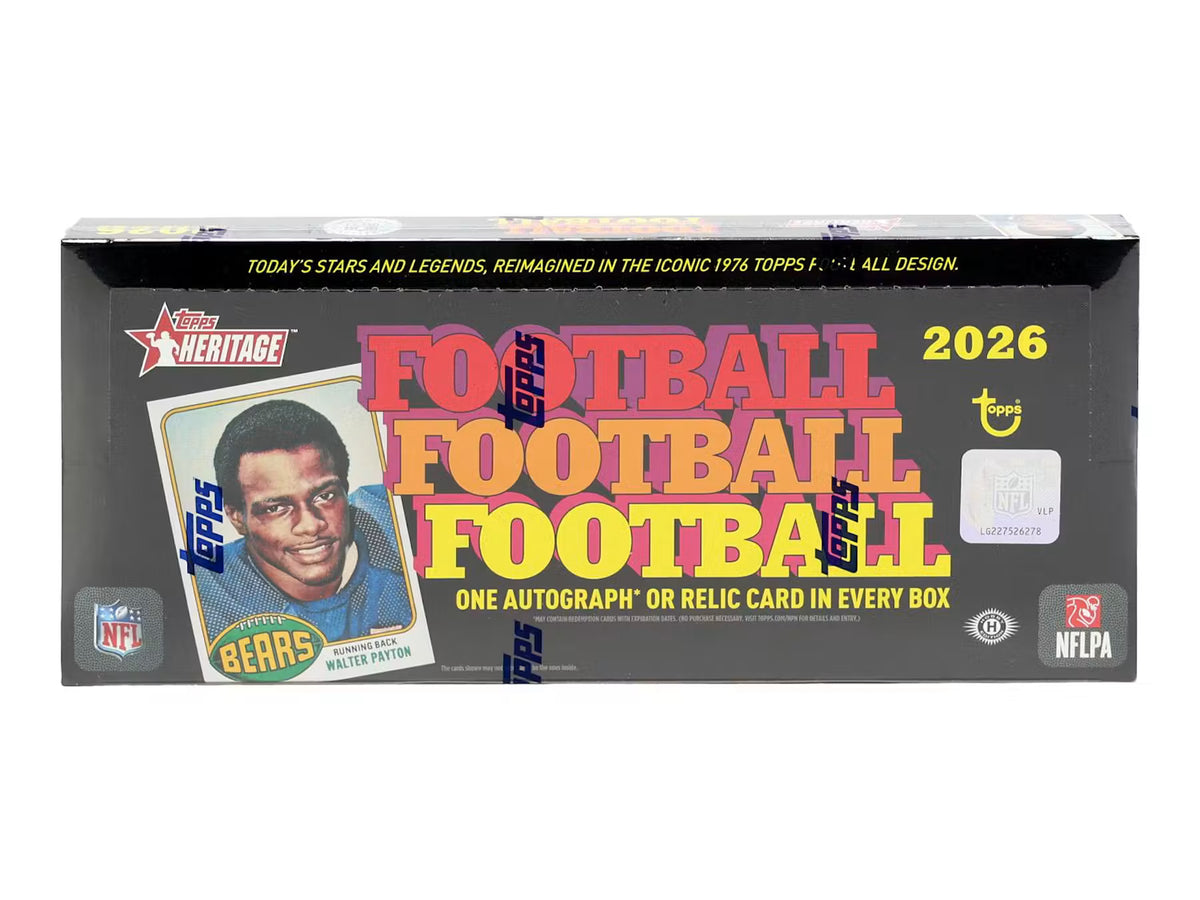 2026 Topps Heritage Football Hobby
