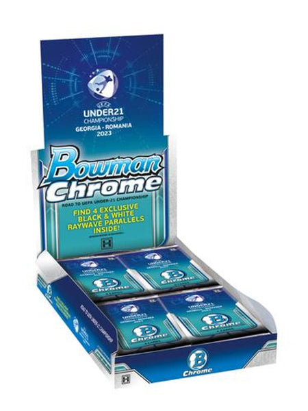 2022 Bowman Chrome Road to UEFA Under-21 European Championship Soccer Hobby Lite Box