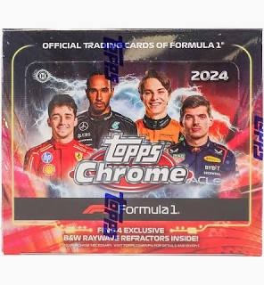 2024 Topps Chrome F1 Formula 1 Qualifying Lap Hobby Box