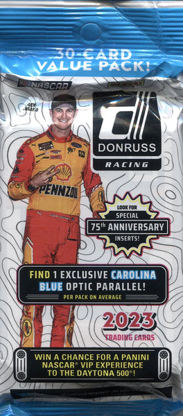 2023 PANINI DONRUSS RACING, VALUE FAT PACK