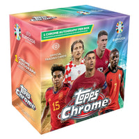 2023/24 TOPPS CHROME UEFA EURO SOCCER HOBBY BOX