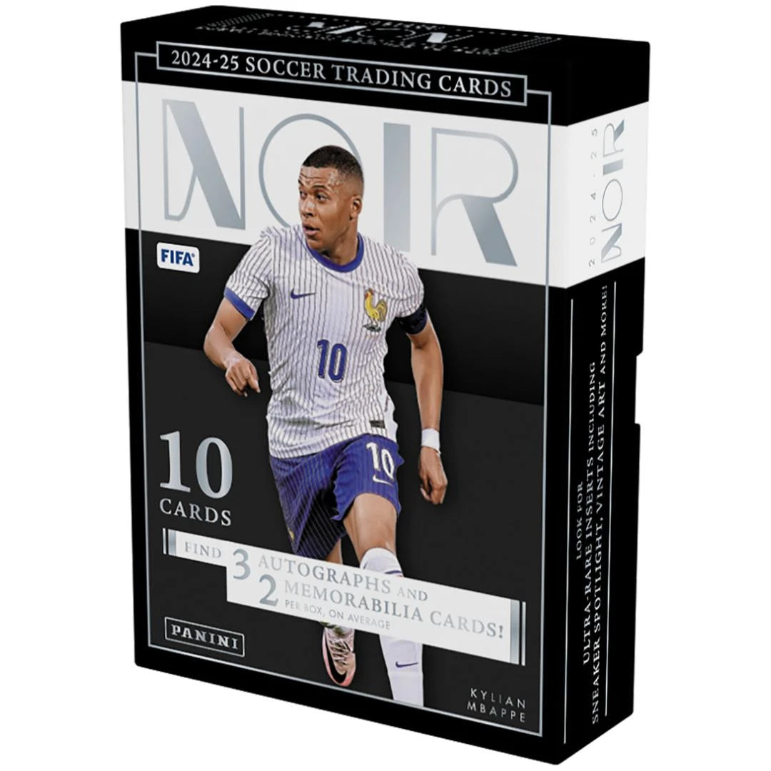 2024/25 Panini Noir Soccer Hobby box (5 hits per box)