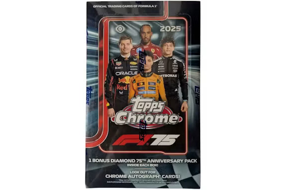2025 Topps Chrome Formula 1 Hobby Box