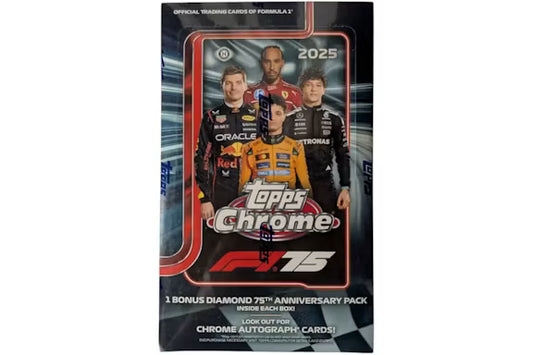 2025 Topps Chrome Formula 1 Hobby Box