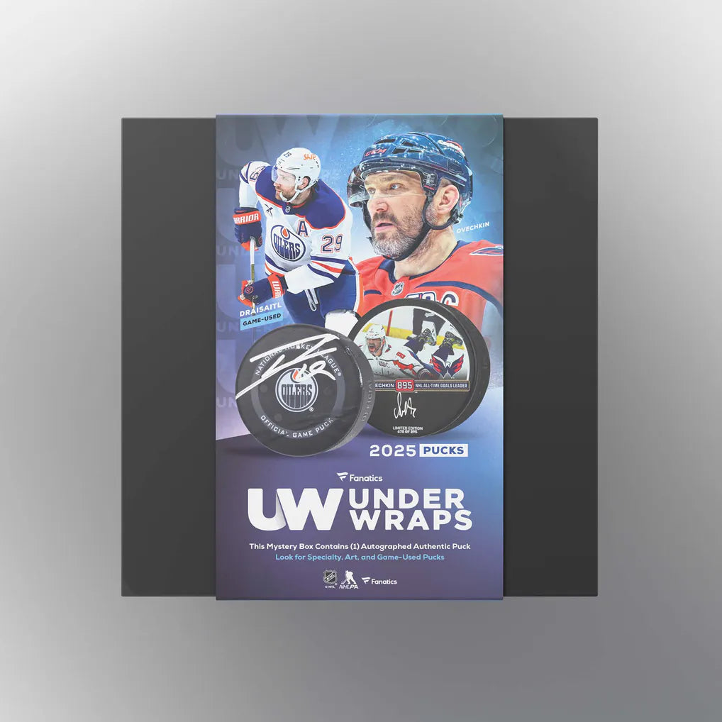 2025 Under Wraps NHL Single Puck Mystery Box