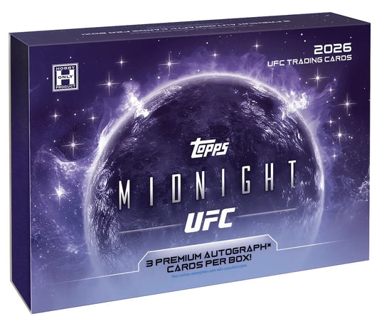 2026 Topps Midnight UFC Hobby Box