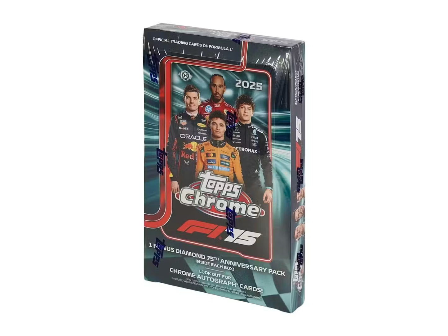 2025 Topps Chrome F1 Formula 1 Hobby Box