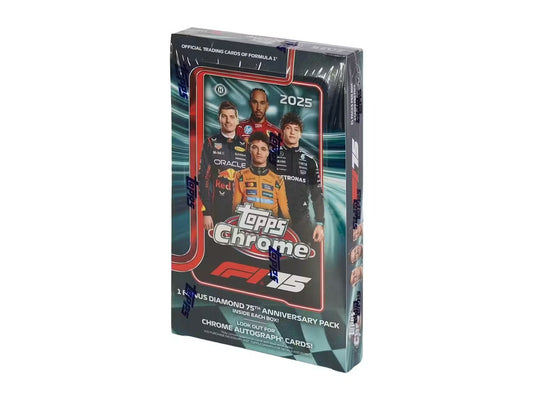 2025 Topps Chrome F1 Formula 1 Hobby Box