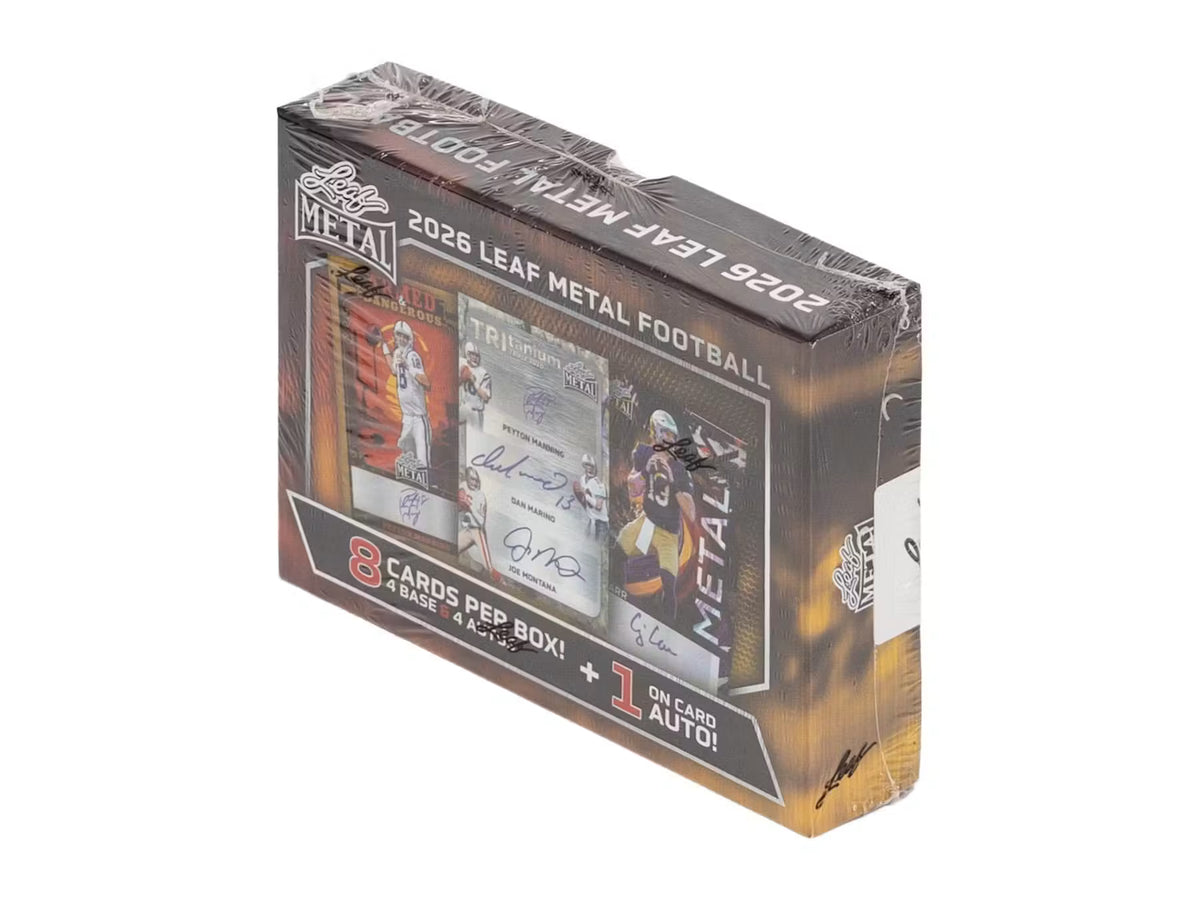 2026 Leaf Metal Football Hobby Box