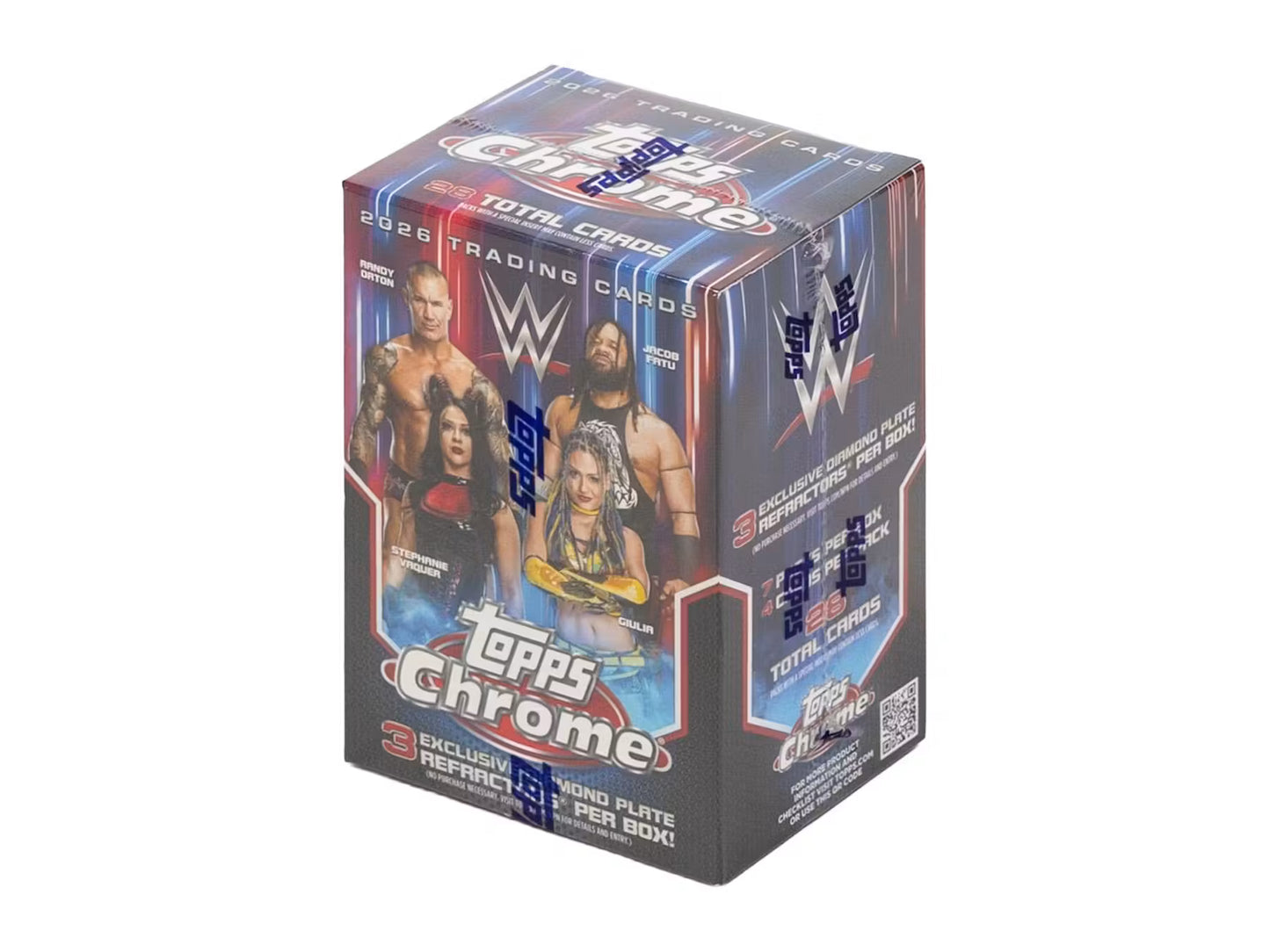 2026 Topps Chrome WWE Wrestling Blaster Box