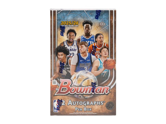 2025/26 Bowman Basketball Hobby Box (2 autos per box)