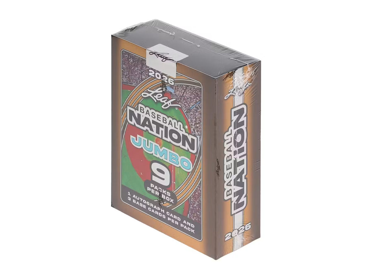 2026 Leaf Baseball Nation Hobby Jumbo Box
