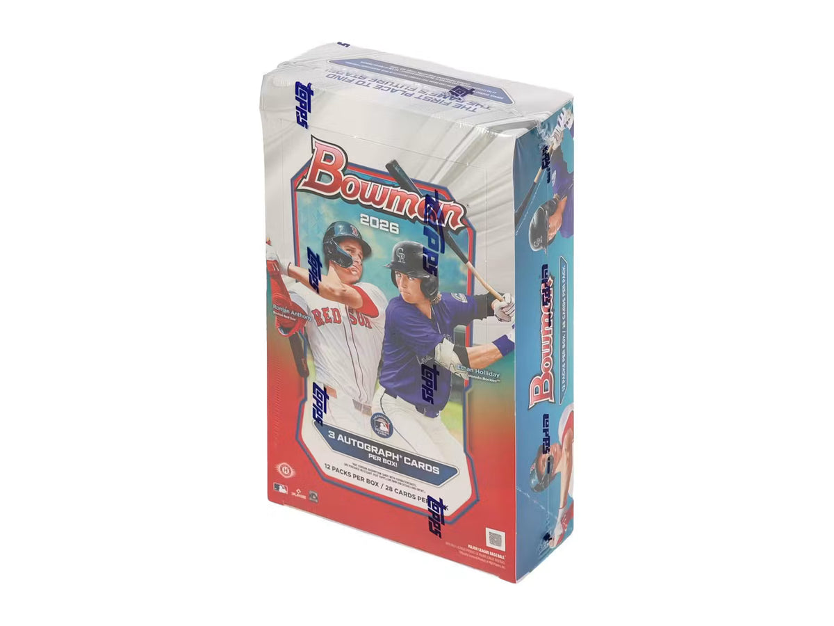 2026 Bowman Baseball Hobby Jumbo Box