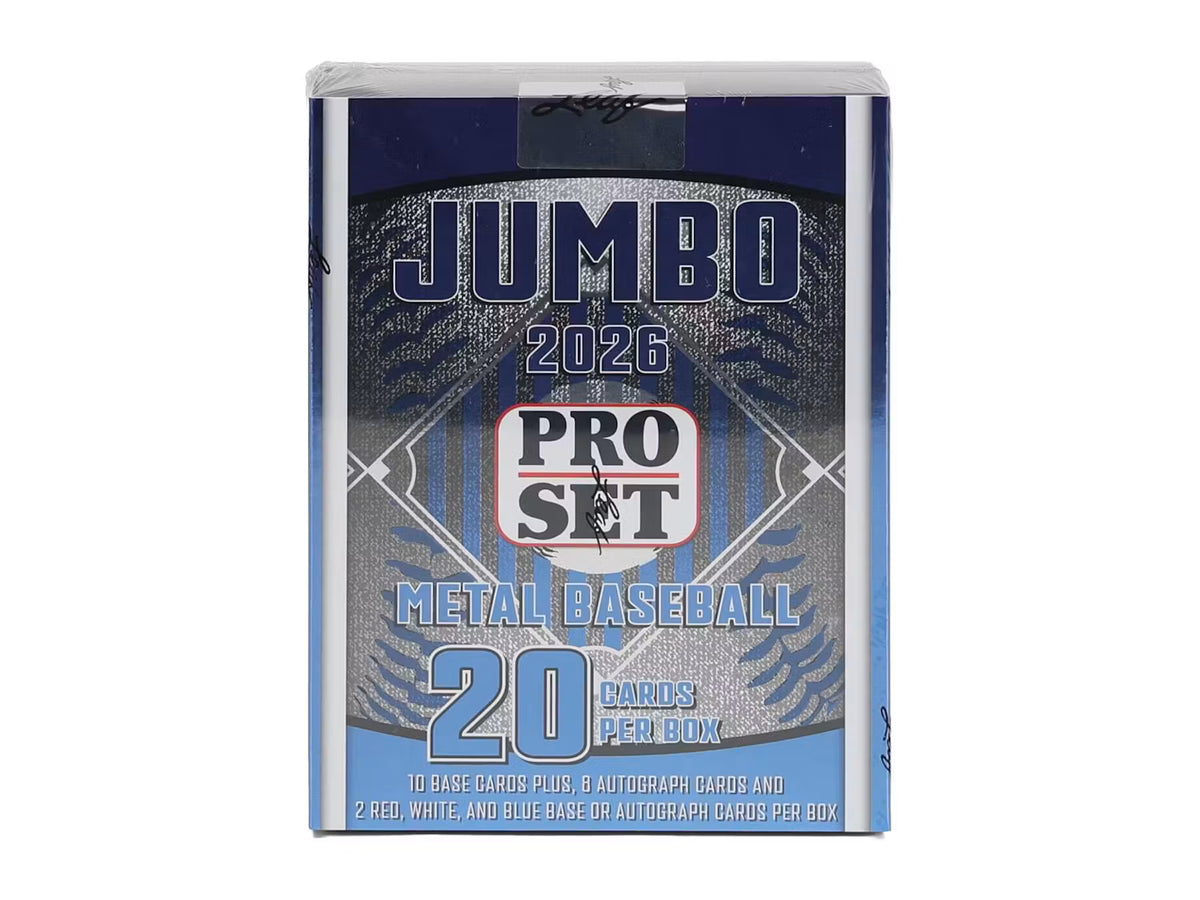 2026 Leaf Pro Set Metal Baseball Hobby Jumbo Box
