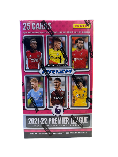 2021-22 PANINI PRIZM PREMIER LEAGUE EPL HOBBY CEREAL BOX