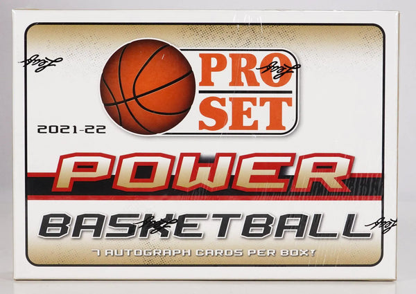 2021/22 Leaf Pro Set Power Basketball Hobby Box