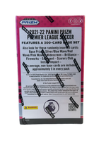 2021-22 PANINI PRIZM PREMIER LEAGUE EPL HOBBY CEREAL BOX